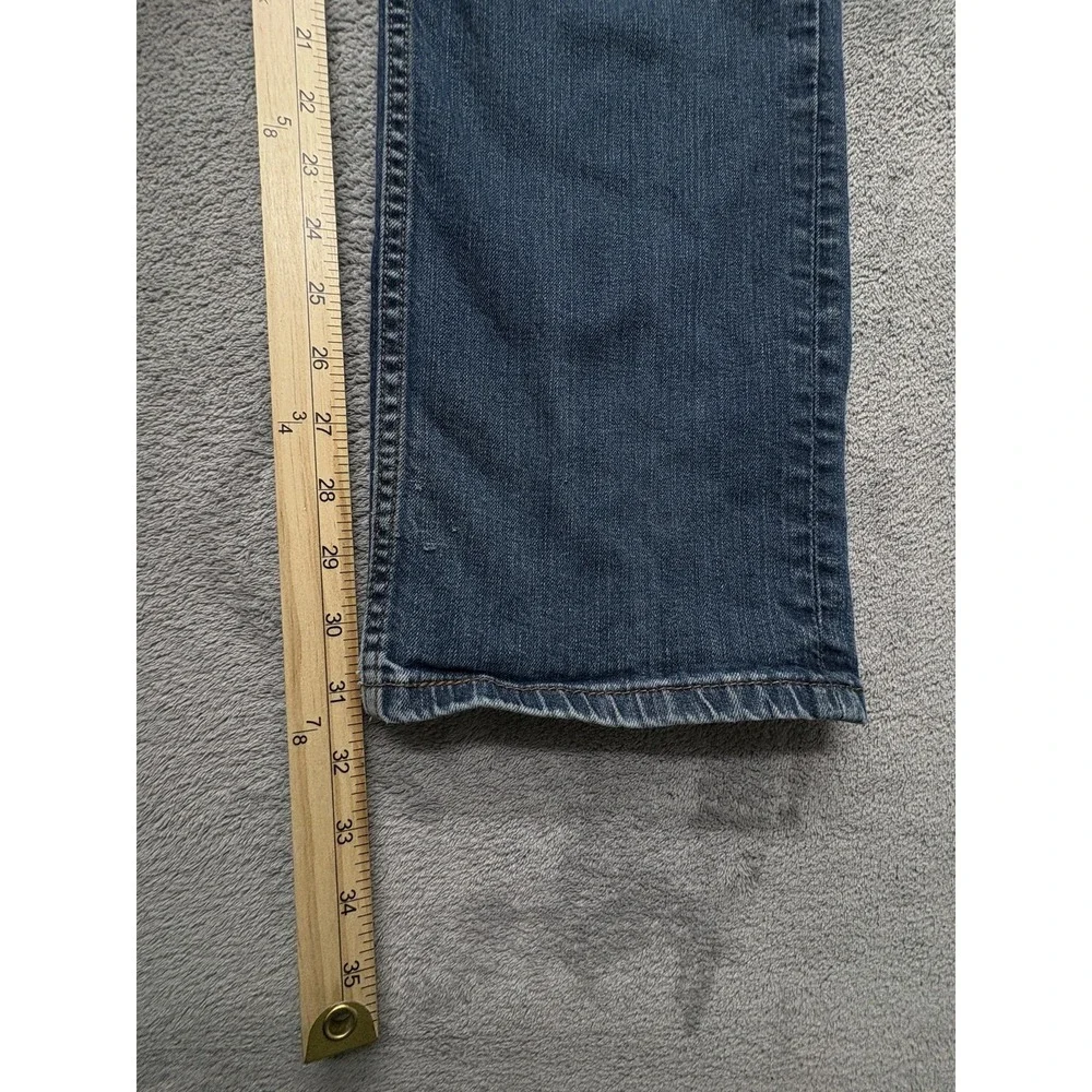 Levis 560 Jeans Mens Measured 35x31 Blue Relaxed Fit‎ Distressed Straight Leg